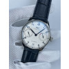 (준비완료/특급배송)NO.2537/ZF공장 IWC 포르투기즈 부엉이 화이트다이얼 블루핸즈
