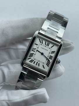 (준비완료/특급배송)NO.3708/K11공장 27mm 까르띠에 탱크솔로 스틸 브슬